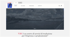 Desktop Screenshot of ctctraduzioni.it